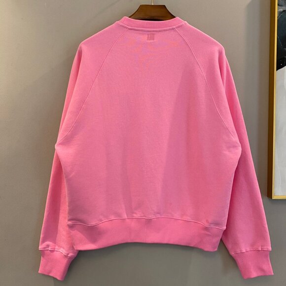 Ami Crew Neck Long Sleeve Sweatshirt - Picture 2 of 8